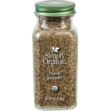 Imagem de Simply Organic Ground Black Pepper Pimenta preta moída 65g
