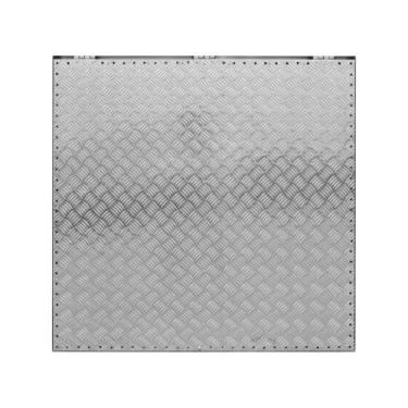 Imagem de Tampa de Sobrepor Com Ventilação em Alumínio 80x80 cm Kazan Alumínio, 