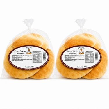 Imagem de Pão Para Beirute artesanal 220g - Cheff Marcio