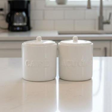 Imagem de Conjunto Porta Café e Açúcar 350g - Design Moderno - Lumes Decoraçoes,