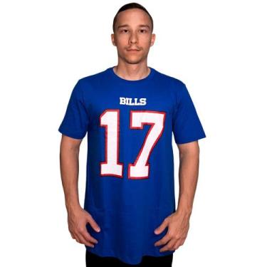Imagem de Camiseta NFL Bills Allen 17 - Azul, Azul, G