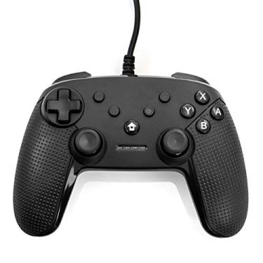 Imagem de Gamefitz Controle com fio para Nintendo Switch em preto