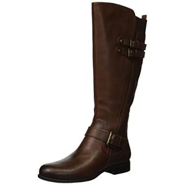 Imagem de Naturalizer Bota feminina na altura do joelho Jessie, Chocolate, 8.5 Wide