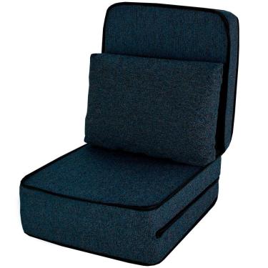 Imagem de Puff com Travesseiro Solteiro Multiuso 3 em 1 BF Colchões