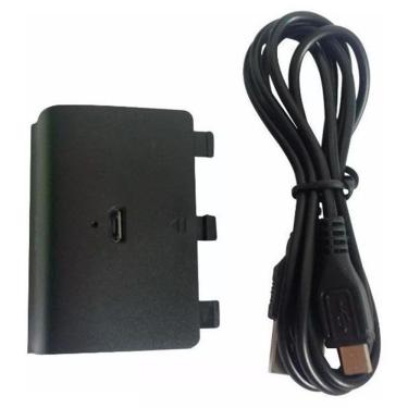 Imagem de Bateria Cabo Usb Carregador Controle Xbox One Charge Play