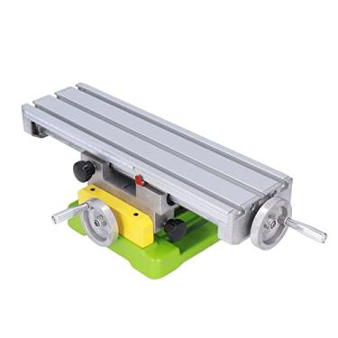 Imagem de Mesa de Fresadora, Mesa de Trabalho Deslizante de Bancada com Volantes para Perfuração e Esmerilhadeira