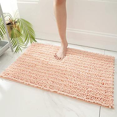 Imagem de Tapete de banho de microfibra absorvente de água antiderrapante tapete de banheiro para sala de estar tapete de chão para Tapete De Banheiro,L,500MMx800MM