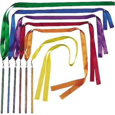 Imagem de US Games Conjunto de varinhas de fita Color My Class, 9,5 m
