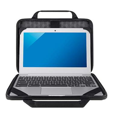 Imagem de Belkin Capa fina para laptop Air Protect - Capa protetora para laptops e Chromebooks de 11 polegadas, design durável e leve com alça de ombro, ideal para estudantes e profissionais - preta