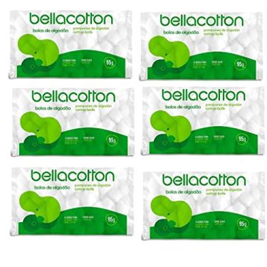 Imagem de Kit 6 pacotes algodão Bellacotton Bola