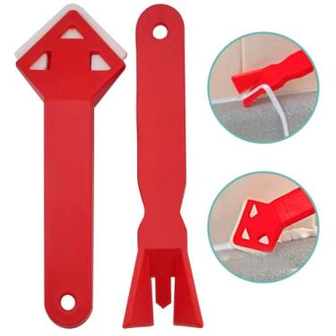 Imagem de Espátula para Aplicação De Silicone E Rejunte com Removedor