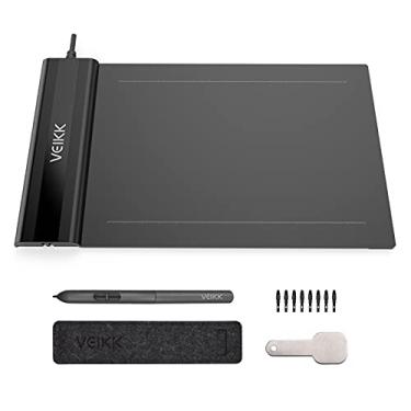 Imagem de LUGU S640 G phics D wing Tablet 6 x 4 polegadas Área ativa 8192 Níveis Pressão Art G phics Tablet com c a s lus sem bateria 8 pontas de c a compatível com Windows OS Android pa