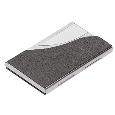 Imagem de Porta-cartões de visita, estojo de cartão de visita, caixa de armazenamento, organizador de estojo, presentes para a casa, para a sala de estar(Bronze, 980# A)