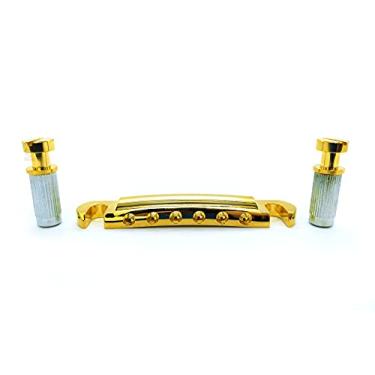 Imagem de Ponte cordal guitarra Gotoh GE101Z GG Dourada Stop tailpiece