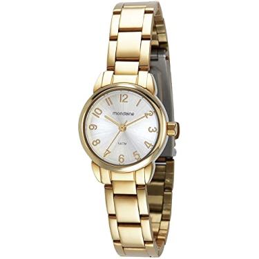 Imagem de Relogio Mondaine Feminino Ref: 99613lpmvde1 Social Pequeno Dourado