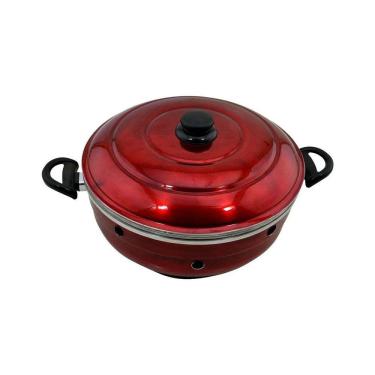 Imagem de Forma de Bolo Vigorosa 5 em 1 Multiuso Vinho