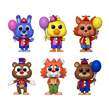 Imagem de Funko Pop! Five Nights at Freddy's FNAF Circus: - Set of 6 - Balloon Bonnie, Balloon Chica, Balloon Foxy, Balloon Freddy, Circus Foxy and Circus Freddy