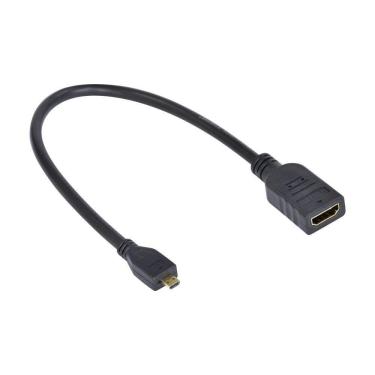 Imagem de Cabo Adaptador Micro Hdmi X Hdmi Femea 30Cm Amchf-30