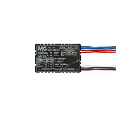 Imagem de Reator Lâmpada Uv 20W Margirius Ultravioleta Uv Fluorescente