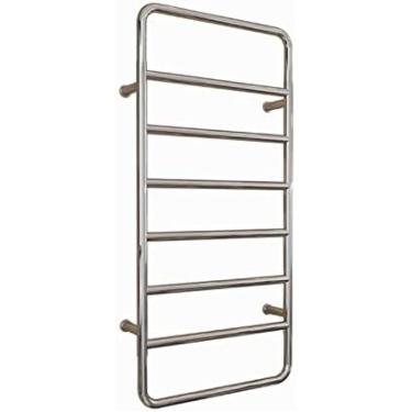 Imagem de Toalheiro Aquecido, 83W Toalheiro Aquecedor 6 Barras Radiador Elétrico Toalheiro Toalheiro Elétrico Toalheiro Radiador Aço Inoxidável Radiador Banheiro Radiadores 50 * 104 * 11.3cm Toalheiro Escad