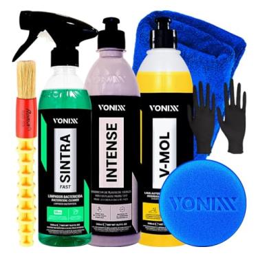 Imagem de Kit V-mol Vonixx Shampoo Lavagem Intense Sintra Pano Pincel