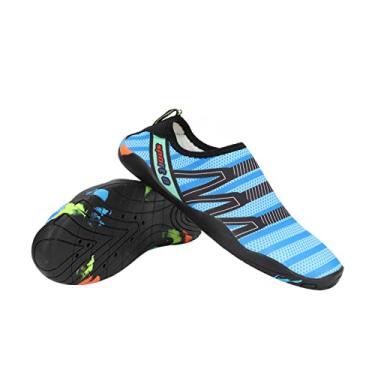 Imagem de Sapatos de água, Sapatos Masculinos para Vadear, Entressola, Drenagem, Fundo Ondulado de água, Cano Baixo para Praia (43)