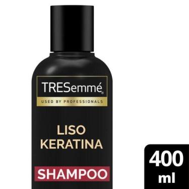 Imagem de Shampoo Tresemmé Liso Keratina 400ml - Tresemme