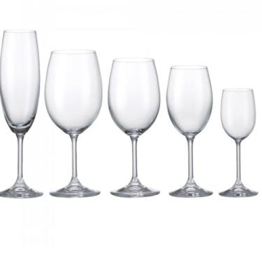 Imagem de Jogo Completo Taças Cristal Ecológico Titanium 30unidades