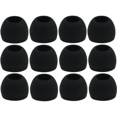 Imagem de 12 peças (All-B) médio (M) adaptadores de ouvido de substituição pontas auriculares compatíveis com a série Sennheiser IE, série CX, série CXC, série CXL, série OCX e série MM em fones de ouvido