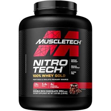 Imagem de Muscletech Nitro Tech 100% Whey Gold (2 51Kg) - Sabor Double Rich Chocolate Muscle Tech