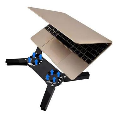 Imagem de Suporte Notebook com Resfriamento USB - Evite Superaquecimento e Aumente a Eficiência! ®MaiXpro