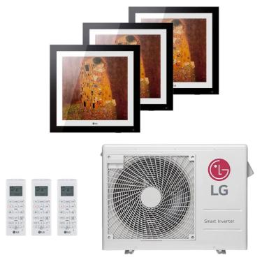 Imagem de Ar-Condicionado Multi Split Inverter LG 24.000 (3x Evap Artcool Gallery 12.000) Quente/Frio 220V