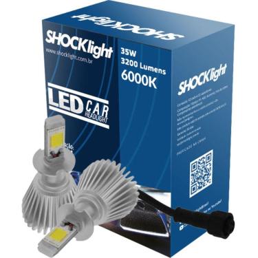 Imagem de Lampada Led Head Light H3 Shocklight  3200 Lumens C/ Reator
