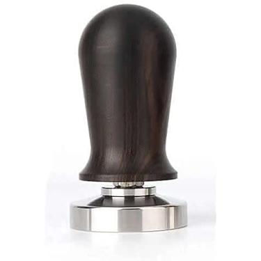 Imagem de Pressão de adulteração calibrada 58 mm/, madeira + prensa de pó de aço inoxidável 304 para café e martelo de pó de café expresso, 58 mm