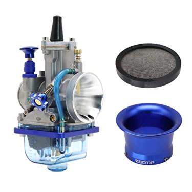 Imagem de PWK Carburador de 24 mm 4T com filtro de ar adequado para motocicleta universal de 100 cc a 150 cc Pit Dirt Bike ATV Predator Enduro Off Road Quad Scooter Power Jet Carb