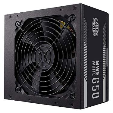 Imagem de Fonte Cooler Master MWE White Full Range 650W (com cabo de força BR), 80 Plus White