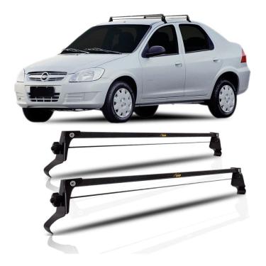 Imagem de Rack De Teto Bagageiro Prisma Antigo Ano 06/12