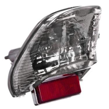 Imagem de Lanterna Traseira Especial Cromo Forte Titan 150, CRISTAL, Único