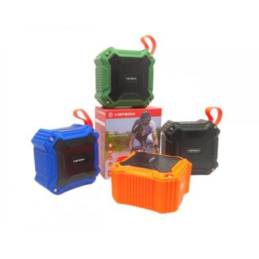 Imagem de Mini Caixa de Som Para Bicicleta a Prova Dágua Kapbom, Azul