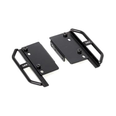 Imagem de LCX Racing 1/24 RC Crawler Car Metal Rail Steel Side Step Running Board Rock Slider para Axial SCX24 Deadbolt AXI90081 C10 AXI0001, Acessórios de Peças