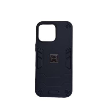 Imagem de Capa Capinha Armadura Resistente Preta Para Iphone 16 Pro Max Anti Imp