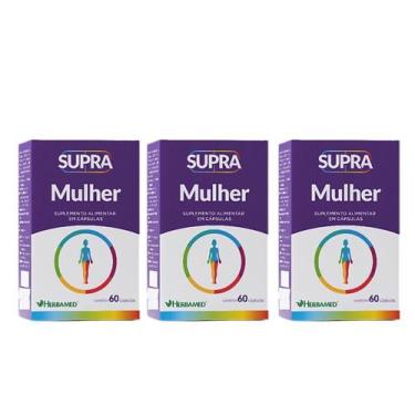 Imagem de Kit 3 Supra Mulher 60 Cápsulas - Herbamed