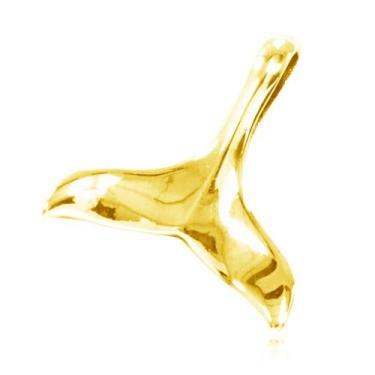 Imagem de Pingente de Baleia Cauda MD - 9558 - Magia das Joias, Ouro