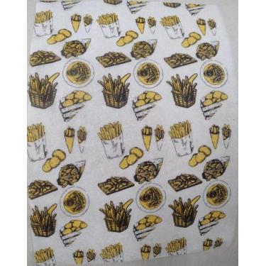 Imagem de Papel aparador porções/fritas 250fl 25x35 - Mamedes papéis