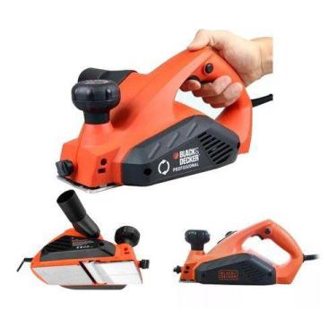 Imagem de Plaina Elétrica Profissional 3,1/4'' 650w 7698 Black Decker -  Black &