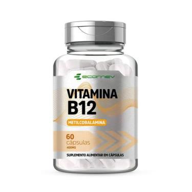 Imagem de Vitamina B12 Metilcobalamina Altamente Absorvível 400mg 60cp - ecomev