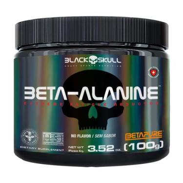 Imagem de Beta-alanine black skull - 100g, N/A, NO FLAVOR, N/A