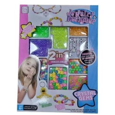 Imagem de Kit infantil para fazer pulseiras muito divertido - TOYS