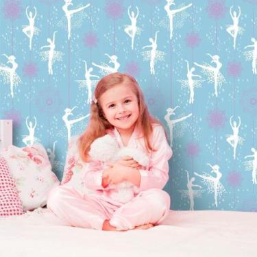 Imagem de Papel de Parede Bailarina Star Lerigou - QCola, 0,60 x 3,00 metros
