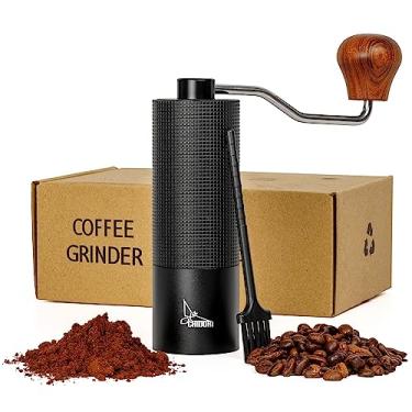 Imagem de Manual Coffee Grinder, Hand Crank Coffee Grinder for Espresso, French Press, and Pour Over, Portable Coffee Grinder for Camping and Travel